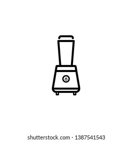 Blender icon. Thin style design from household icons collection. Creative blender icon for web design, apps, software, print usage
