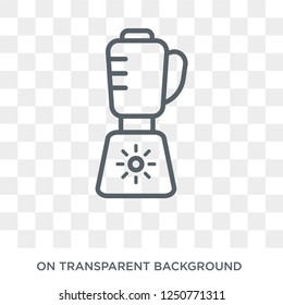 Blender icon. Trendy flat vector Blender icon on transparent background from Electronic devices collection. High quality filled Blender symbol use for web and mobile
