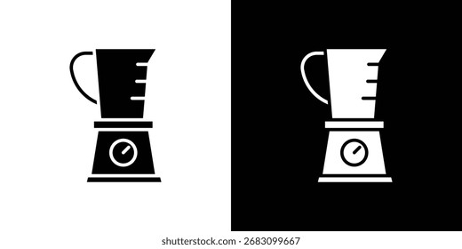 Diseños gráficos de Vector de icono de licuadora. Adecuado para su uso en App de Web,