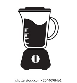 Plantilla de diseño de Ilustración vectorial de icono de licuadora
