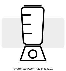 Blender icon. Vector illustration. Stock image. 