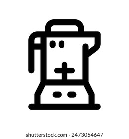 blender icon. vector line icon for your website, mobile, presentation, and logo design.