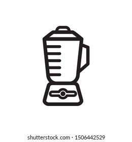 Blender icon vector. Simple design on white background.