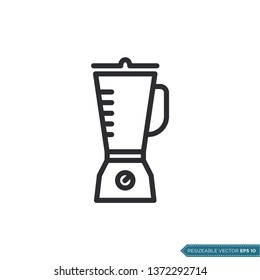 Blender Icon Vector Template Illustration Design