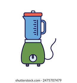 blender icon with white background vector stock illustration