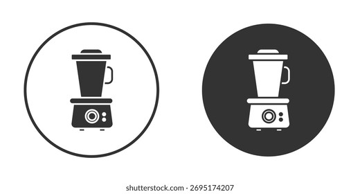 Blender Icons Collection. Gefüllte flache Symbole