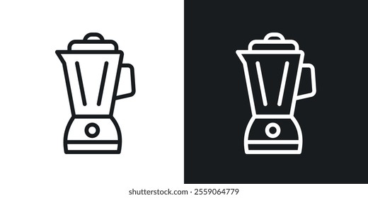 Blender icons. vector set in black colors