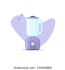 Blender Illustration. Kitchen Tool - EPS 10 Vector