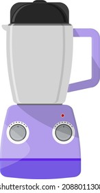 Blender, ilustración, vector sobre un fondo blanco.