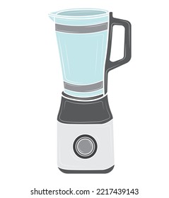 Mixer einzeln auf weißem Hintergrund. Vektorgrafik