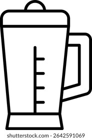 Blender juicer vector icon. Can be used for printing, mobile and web applications.
