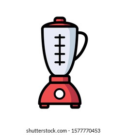 blender - kitchen equipment icon vector design template