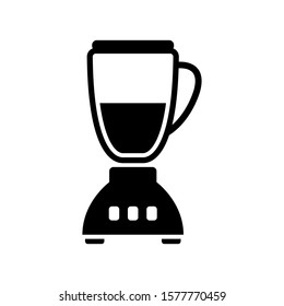 blender - kitchen equipment icon vector design template