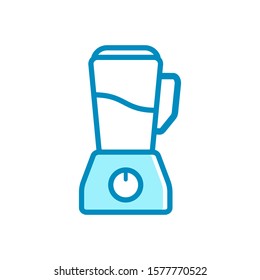 blender - kitchen equipment icon vector design template