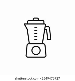 blender kitchen icon sign vector