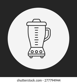 blender line icon
