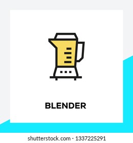 BLENDER LINE ICON SET
