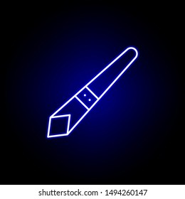 blender line neon icon. Elements of Beauty and Cosmetics illustration icon. Signs and symbols can be used for web, logo, mobile app, UI, UX on black background