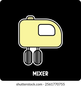 a blender with a mixer on it