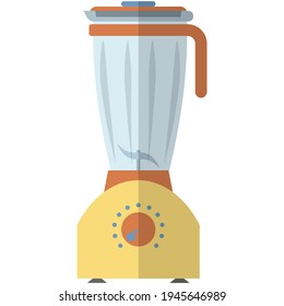 Blender or mixer vector icon illustration on white