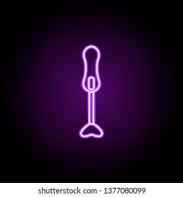 blender neon icon. Elements of web set. Simple icon for websites, web design, mobile app, info graphics