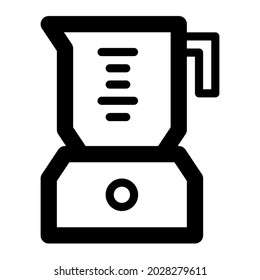 Blender Umriss-Symbol für eingestellte Symbole