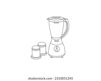 Blender Outline. Blender Vector and graphic. Illustration Design. Blender Creat outline