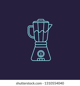 Blender outline. Vector illustration