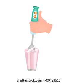 Blender, single icon in cartoon style.Blender, vector symbol stock illustration web.