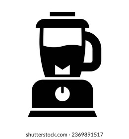 Icono De Glifo Vector De Blender Para Uso Personal Y Comercial.
