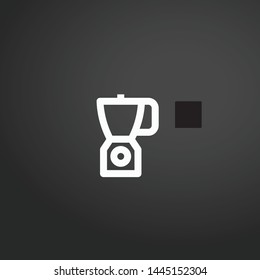 Blender vector icon. Blender concept stroke symbol design. Thin graphic elements vector illustration, outline pattern for your web site design, logo, UI. EPS 10.