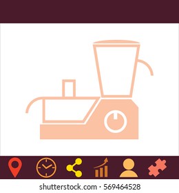 Blender vector icon  icon. Vector design. 