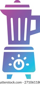 Ilustração de design de ícone de vetor do liquidificador
