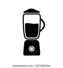 Blender vector icon. Electronic kitchen mixer. Vector illustration.