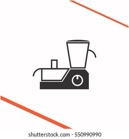 Blender vector icon vector grey icon on white background. Blender vector icon symbol stock   illustration. Business picture.