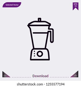 Blender vector icon. Modern, simple, isolated, flat best quality icon for web site designs or mobile apps. Vector illustration.