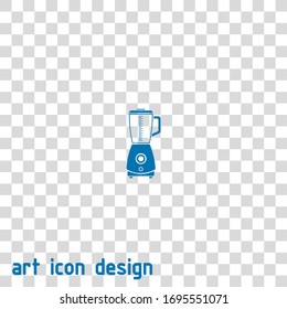 blender vector icon on white background