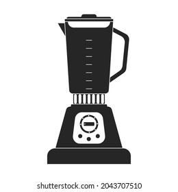 Blender vector icon.Black vector icon isolated on white background blender.