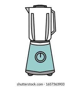 Blender Vektorillustration Illustration. Apparate für Vektorillustration-Illustration, für Grafiken und Webdesign auf weißem Hintergrund.