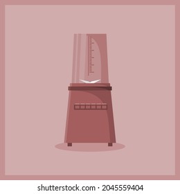 blender vector illustration flat style
