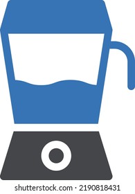 blender  Vector illustration on a transparent background. Premium quality symmbols. Glyphs vector icons for concept and graphic design.