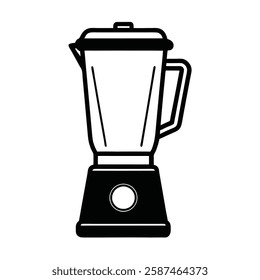 Blender vector silhouette illustration design blender vector silhouette vector illustration
