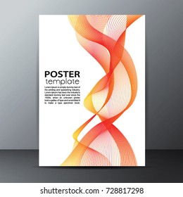 Blending Effect Neon Poster Template