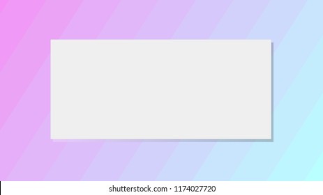 Blending Holographic Background with White Text Frame Vector