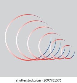 blending lines work art design