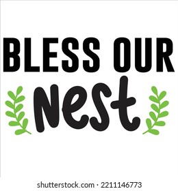 Bless Our Next Merry Christmas shirts Print Template, Xmas Ugly Snow Santa Clouse New Year Holiday Candy Santa Hat vector illustration for Christmas hand lettered