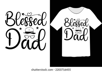 Blessed Dad svg design file