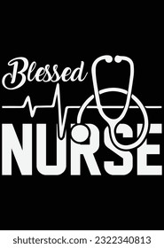 Blessed Nurse eps cut file for cutting machine