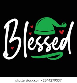 Blessed  svg design Vector file