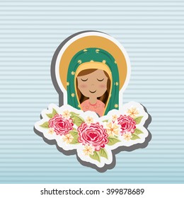 Blessed virgin design 